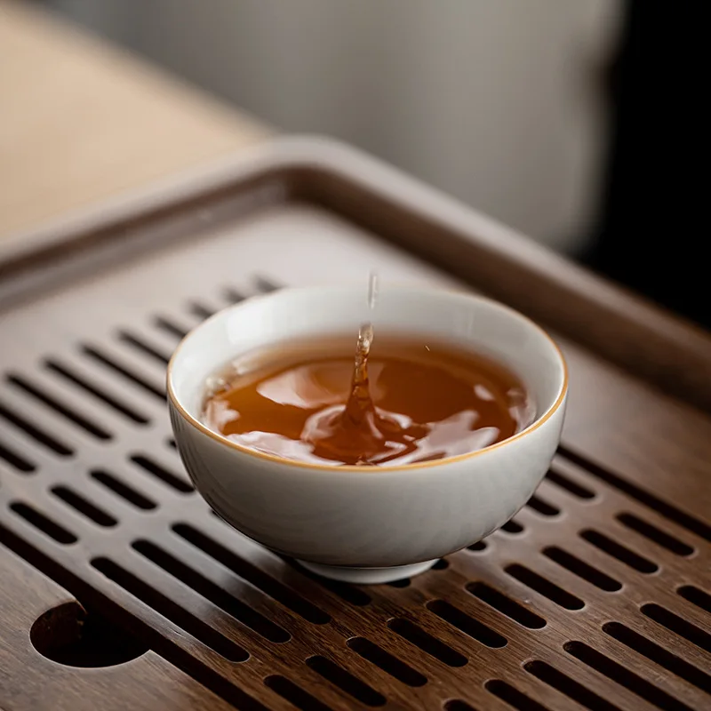 Ice Gray Glaze Cup Japanese St - Japanese Pottery ulasan dan harga