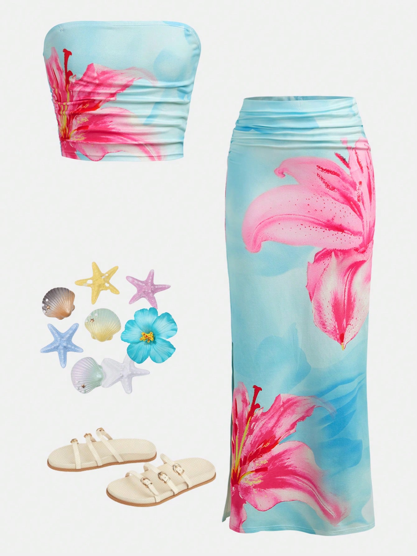 Girlism Light Blue Tween Girls - Matcha ulasan dan harga