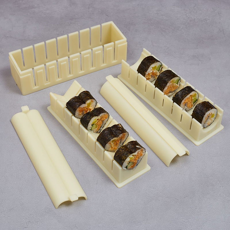 3pcs/set Square Heart-shaped S - Sushi Making Kit ulasan dan harga
