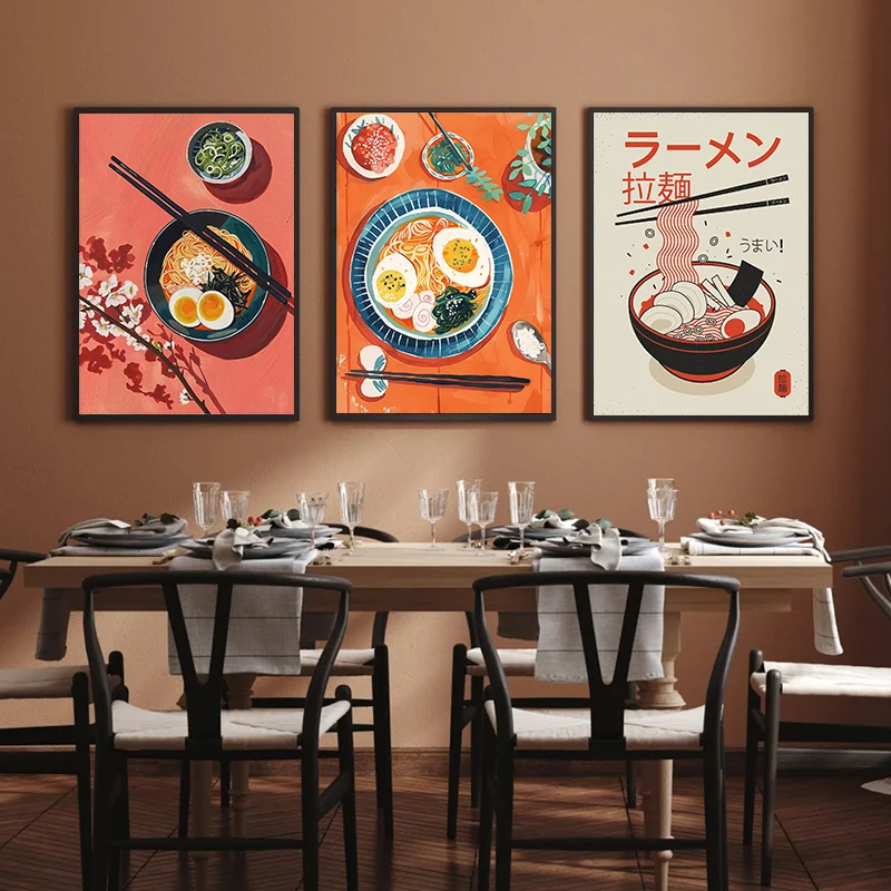 Abstract Japanese Flat Style D - Japanese Restaurant Lifestyle ulasan dan harga