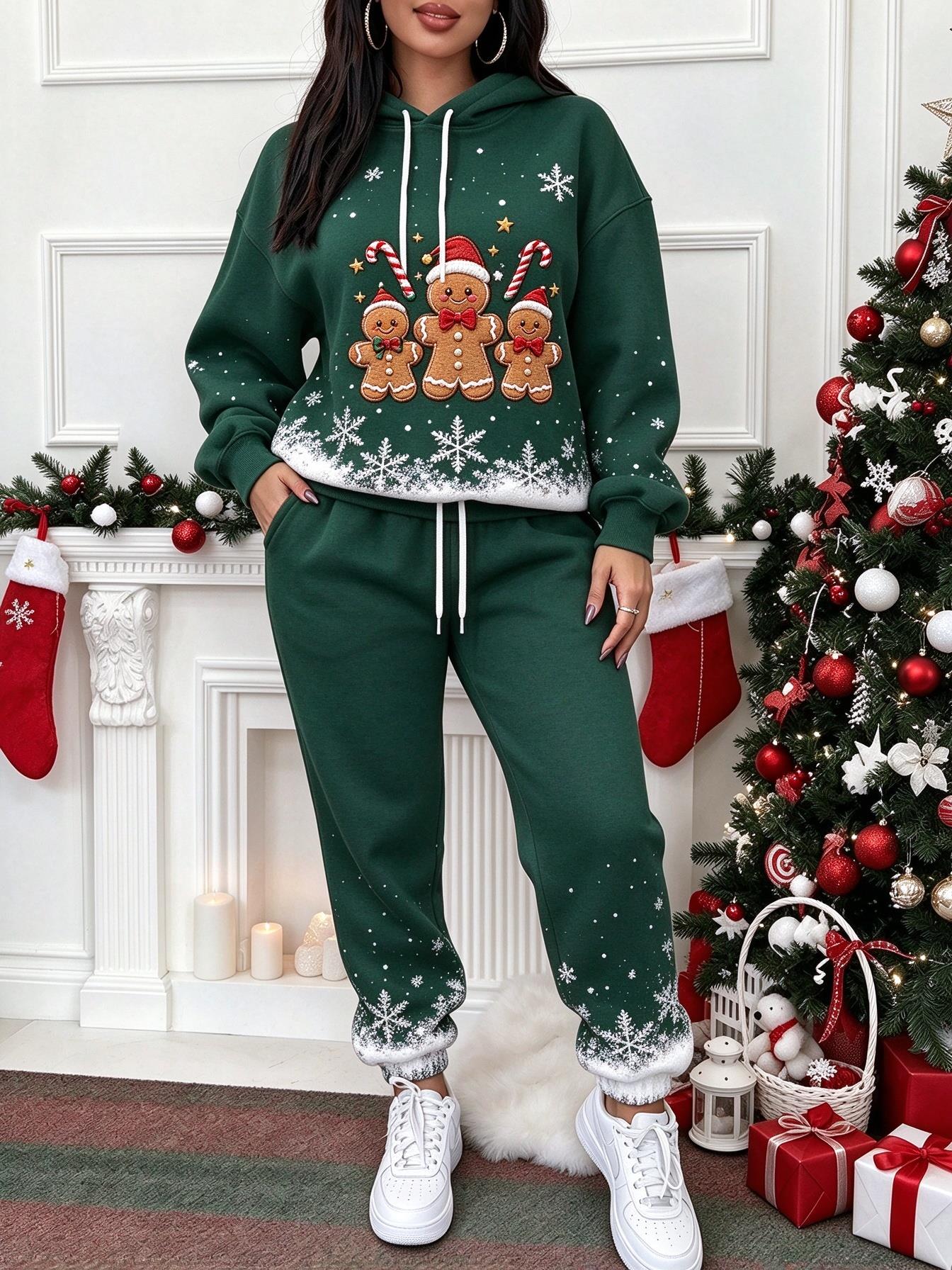 Winter Festive Christmas Embro - Matcha ulasan dan harga