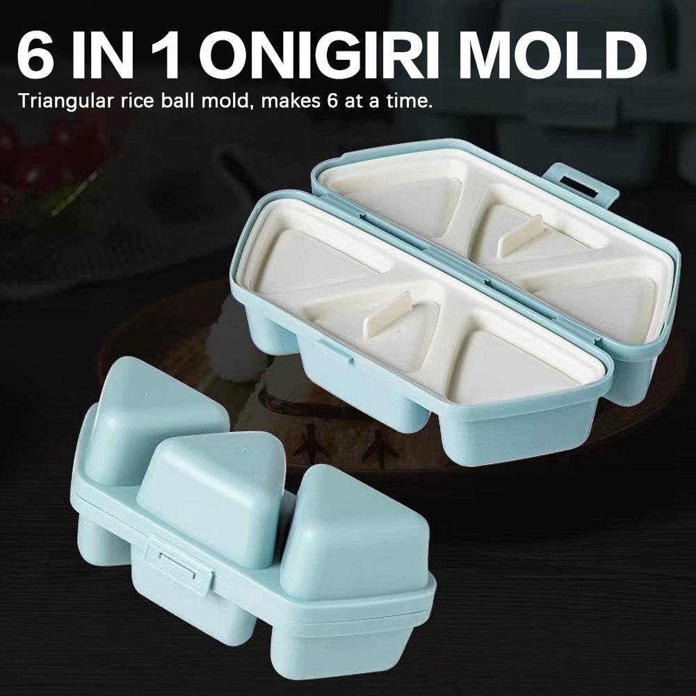 6 In 1 Trilater Form For Rice  - Sushi Making Kit ulasan dan harga