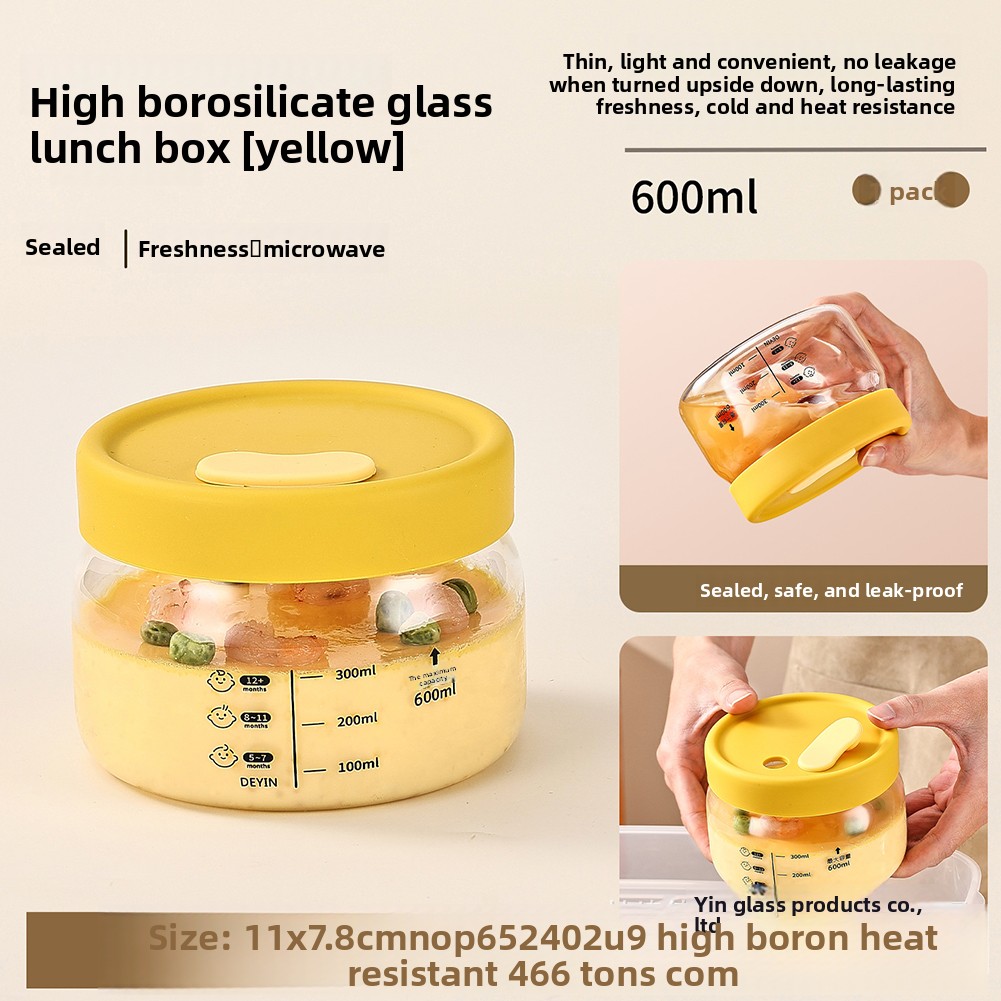Glass Food Storage Container A - Bento Box ulasan dan harga