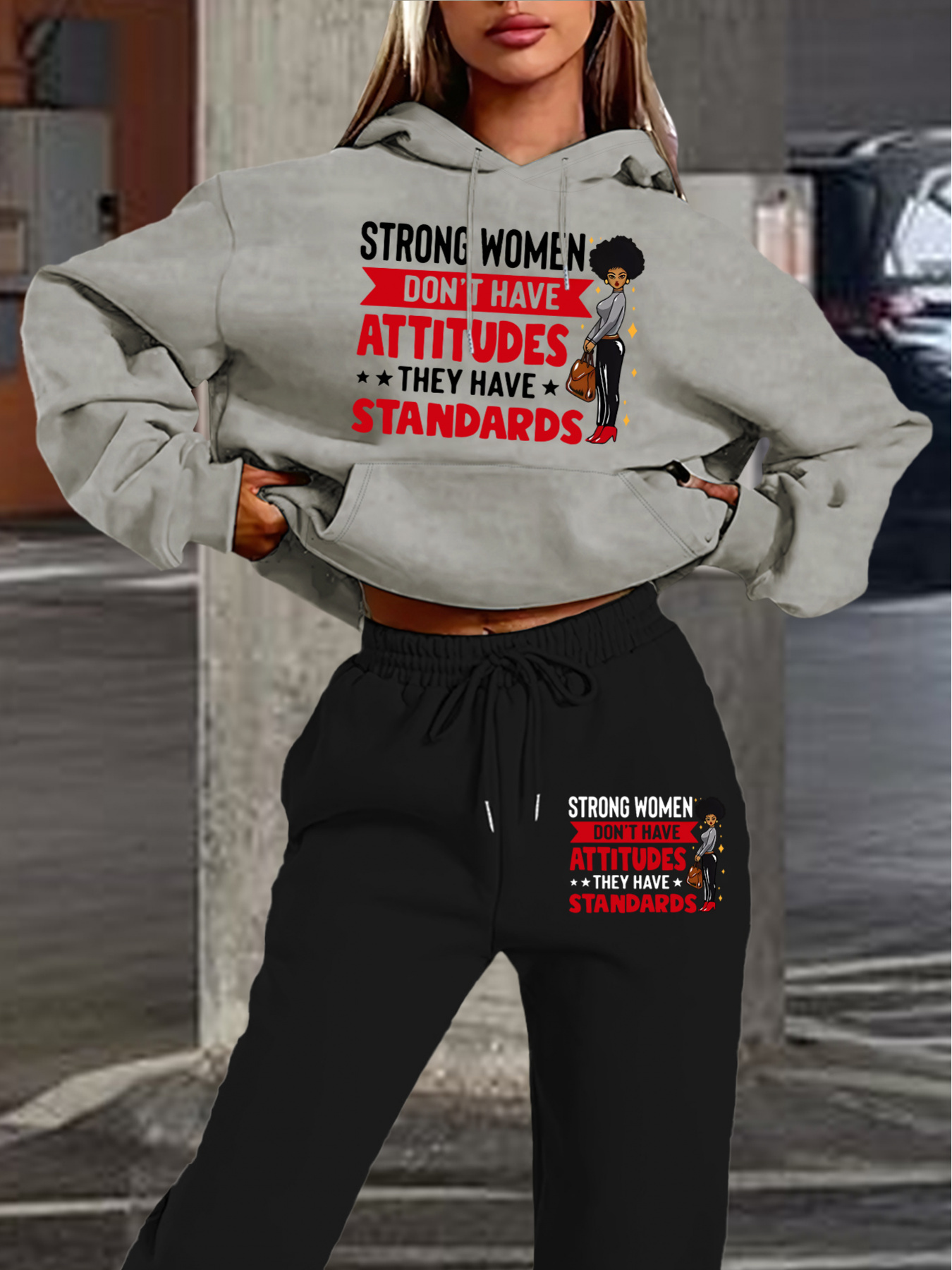 2026 New Women Hoodie Sweatpan - Matcha ulasan dan harga